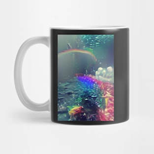 PRETTY RAINBOW UNDER THE OCEAN WAVES Mug